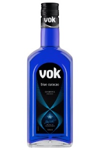 Blue Curaçao bottle