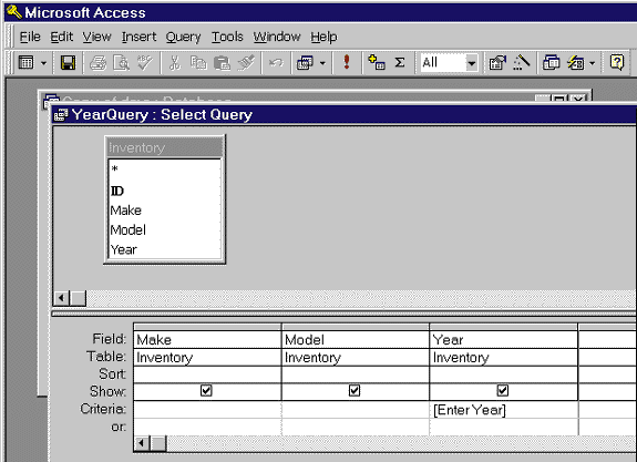 Microsoft Access 97