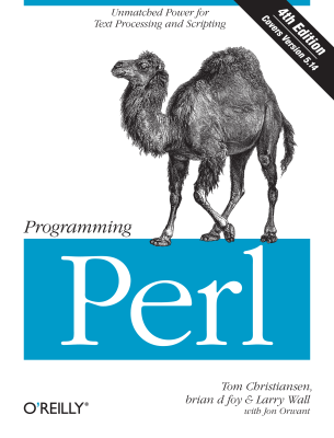 The Camel Book (Programming Perl)
