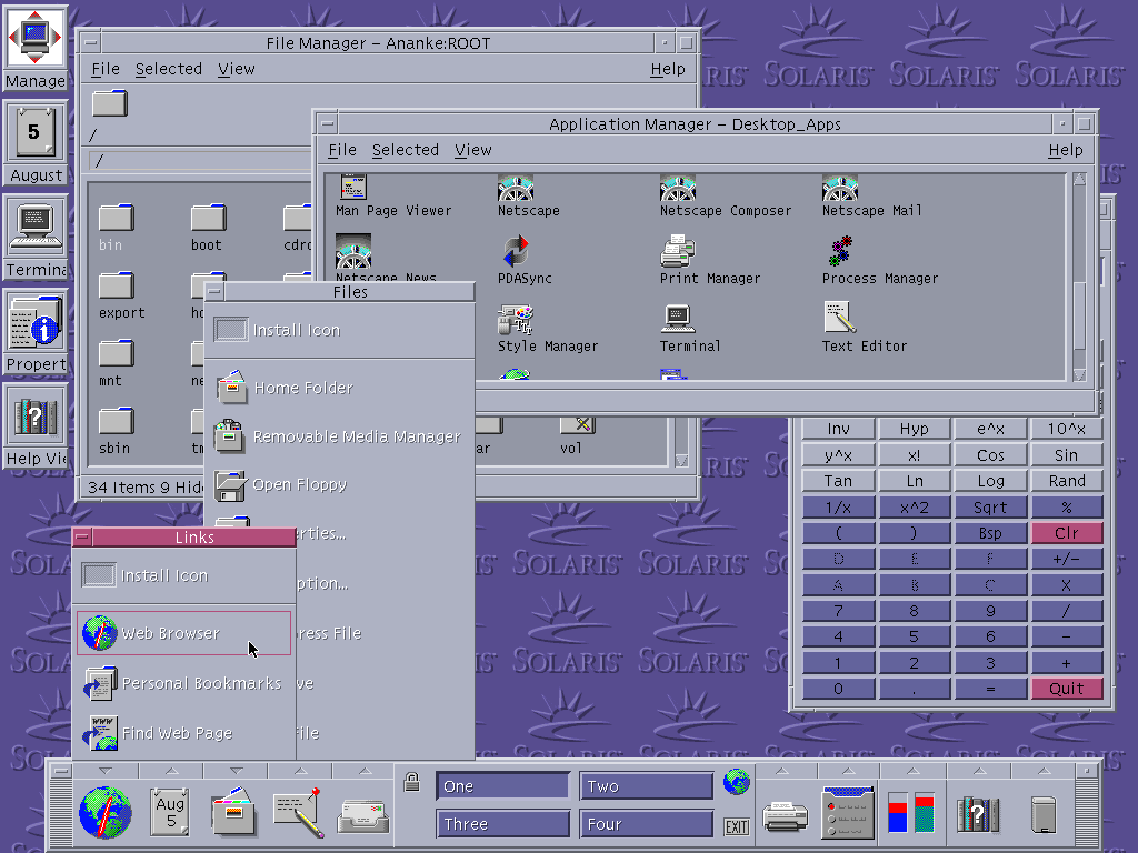 UNIX Common Desktop Environment